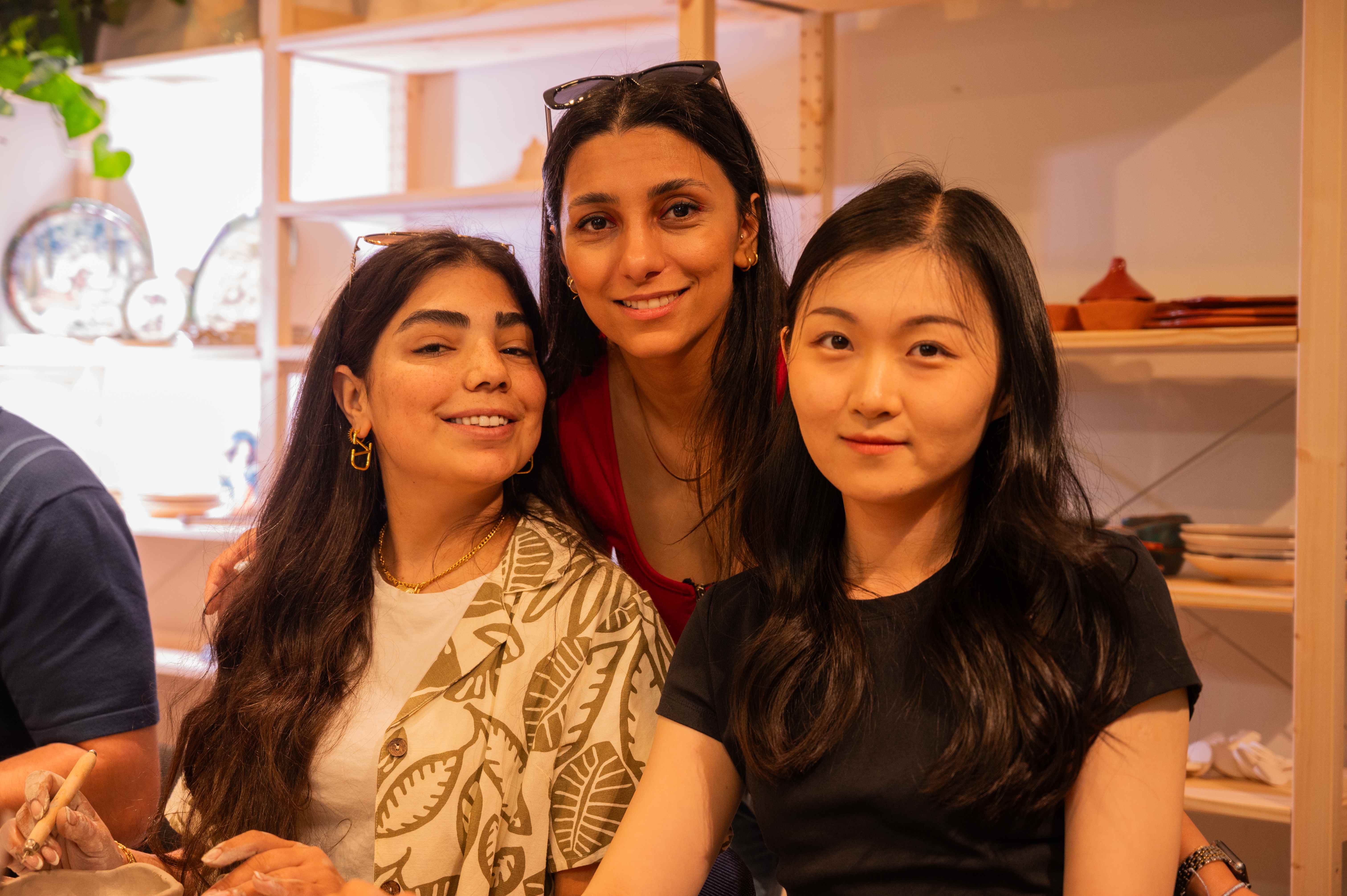 Three Students Portrait